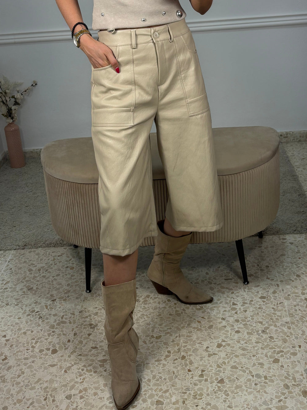 Pantalón piel Texas