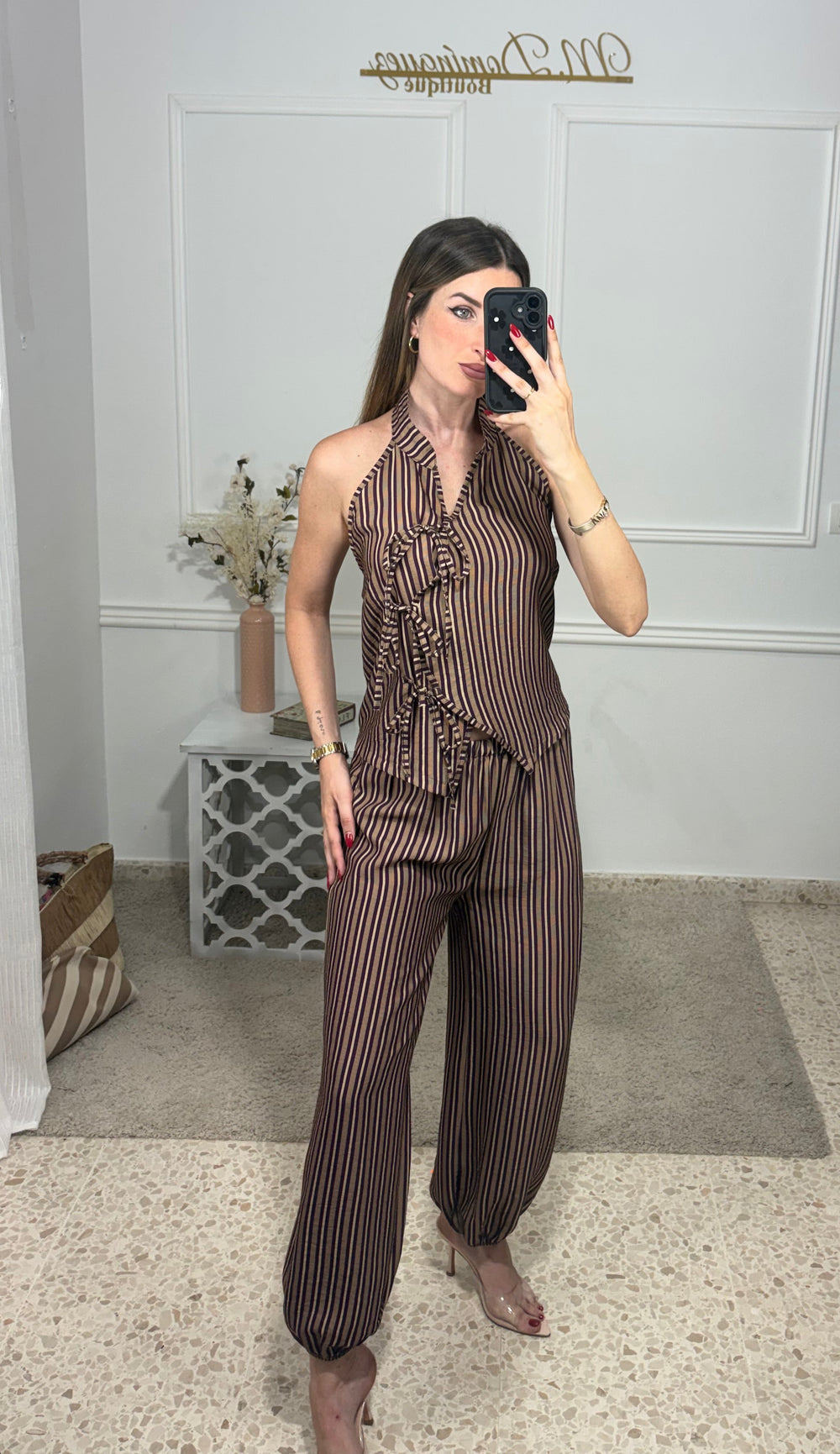 Conjunto rayas 2piezas
