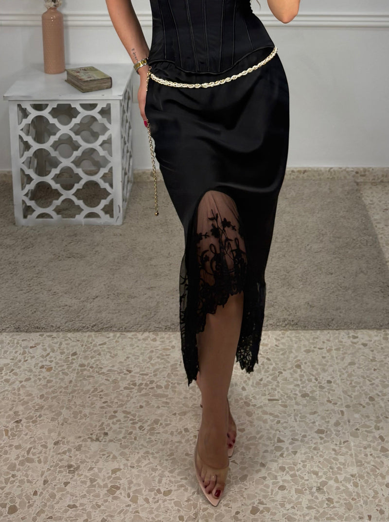 Falda encaje