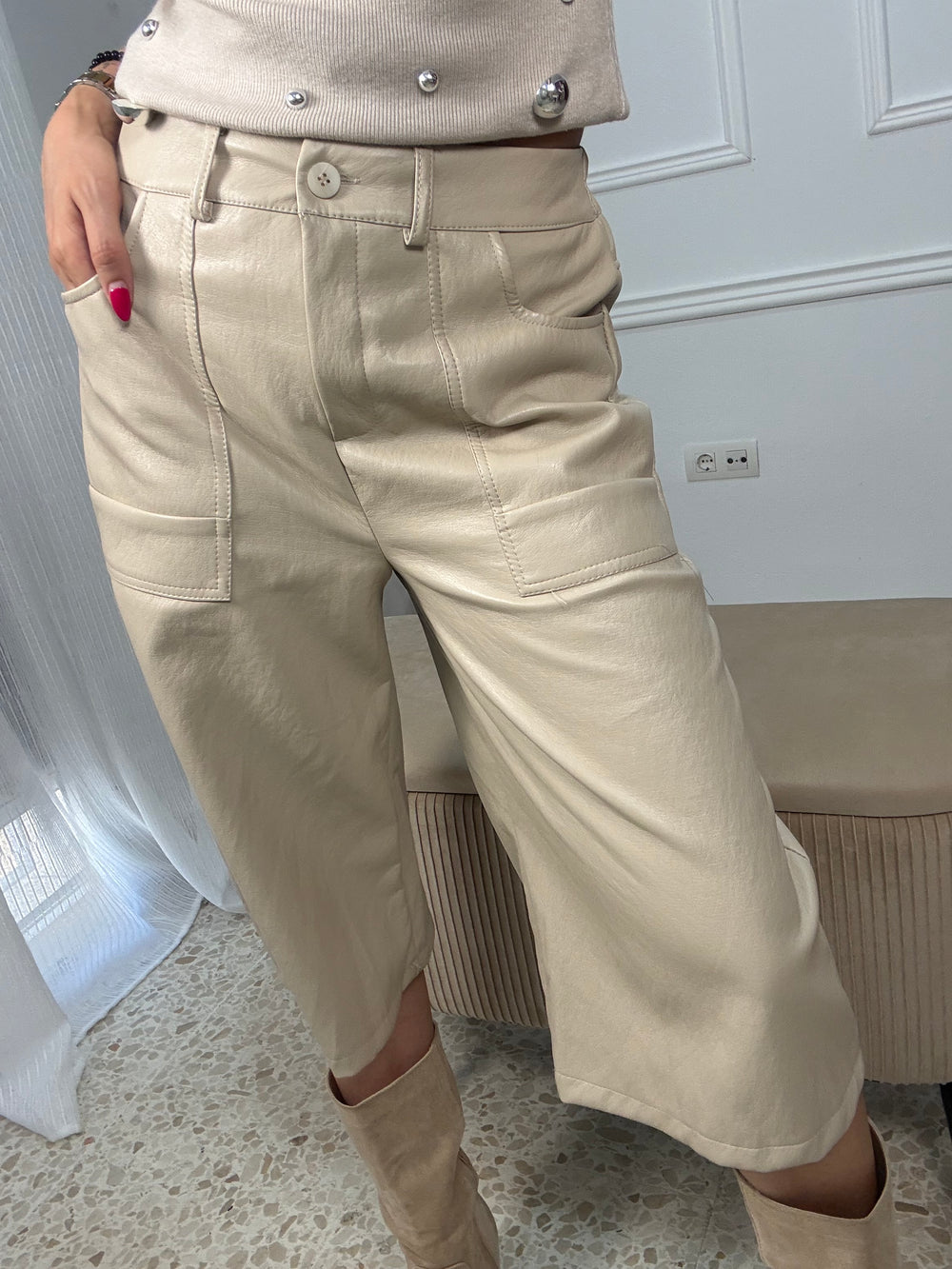 Pantalón piel Texas