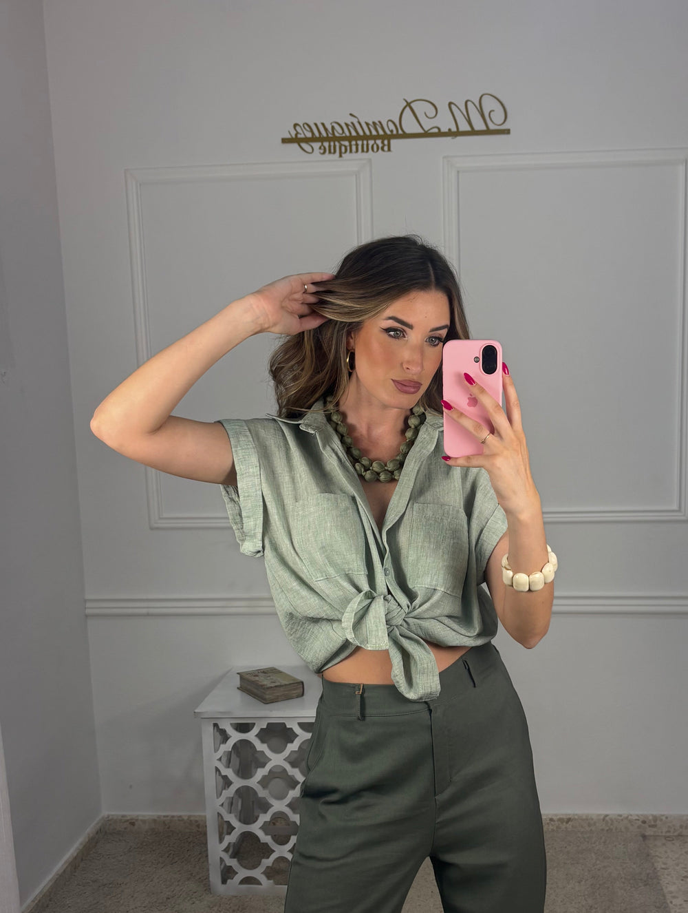 Camisa lino Turín