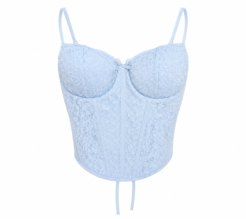 Top efecto corset