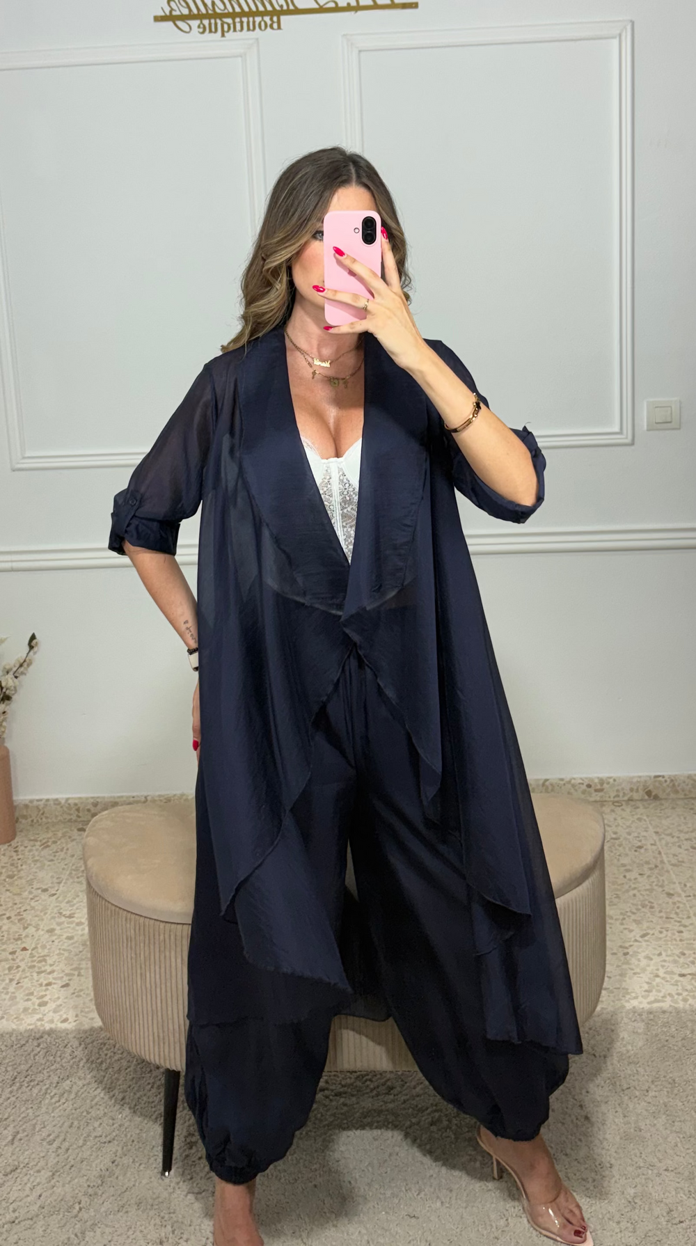 Kimono de seda