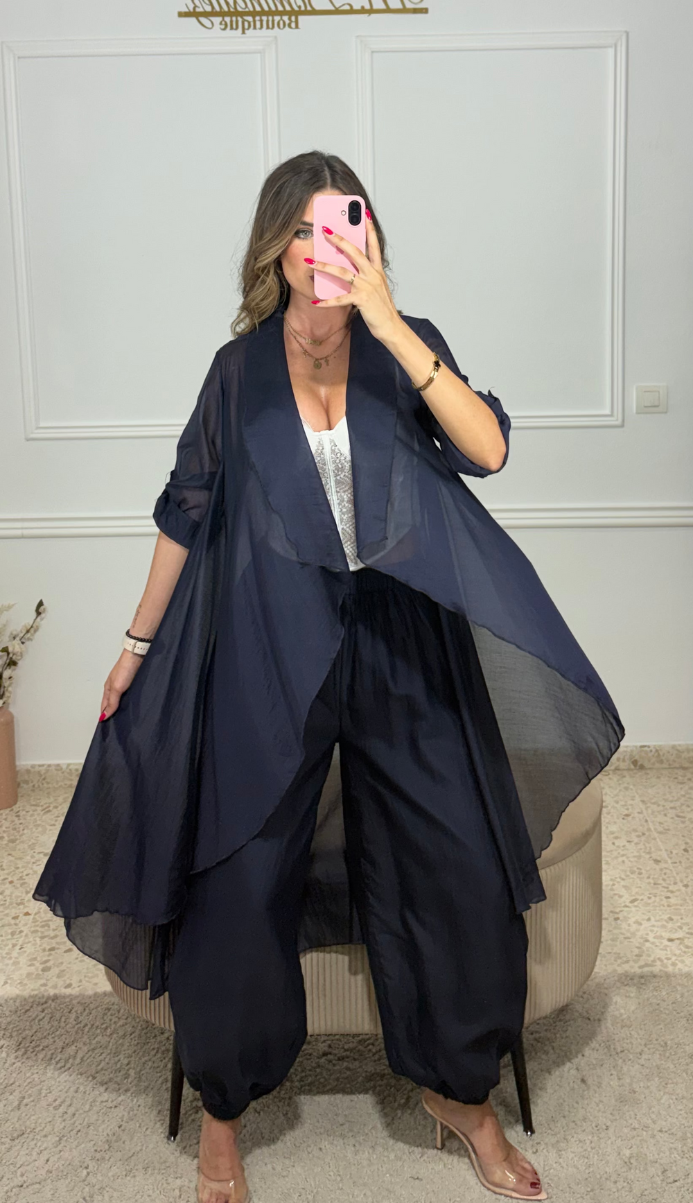 Kimono de seda