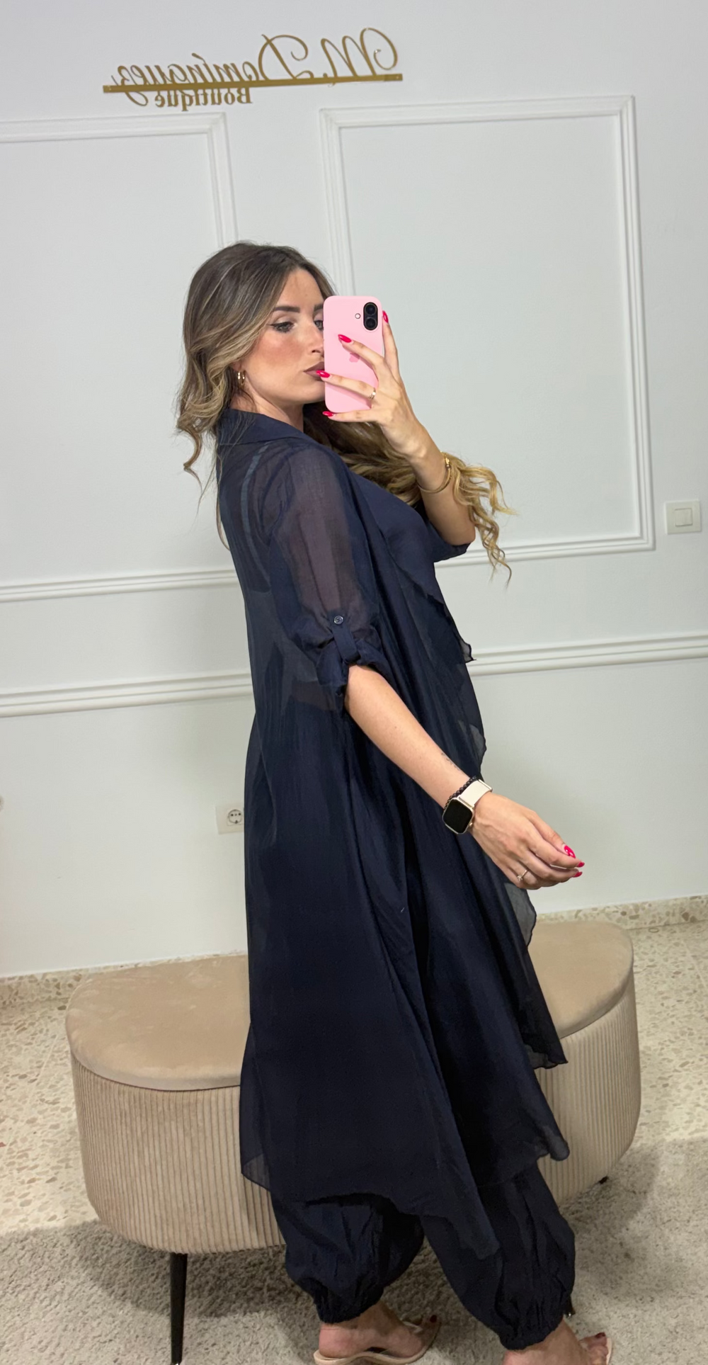 Kimono de seda