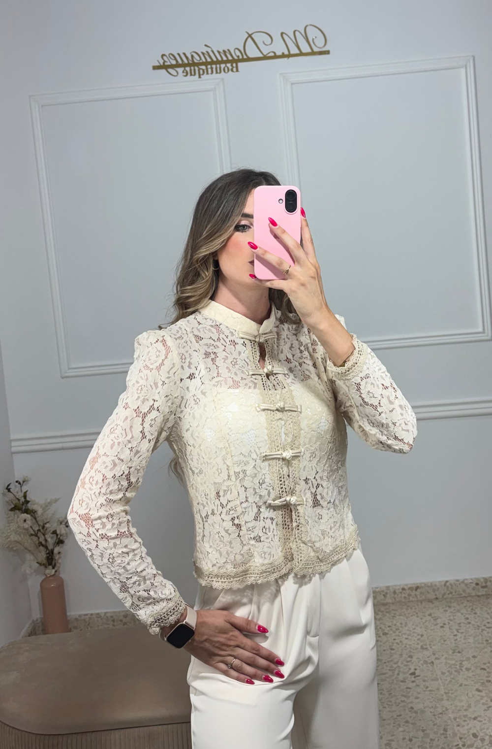 Blusa encaje Rusia