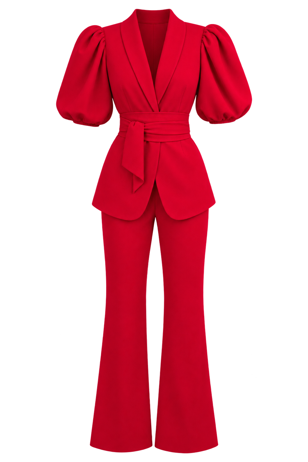 Conjunto traje de chaqueta abullonado
