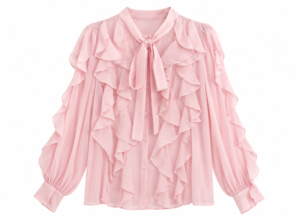 Blusa volantes