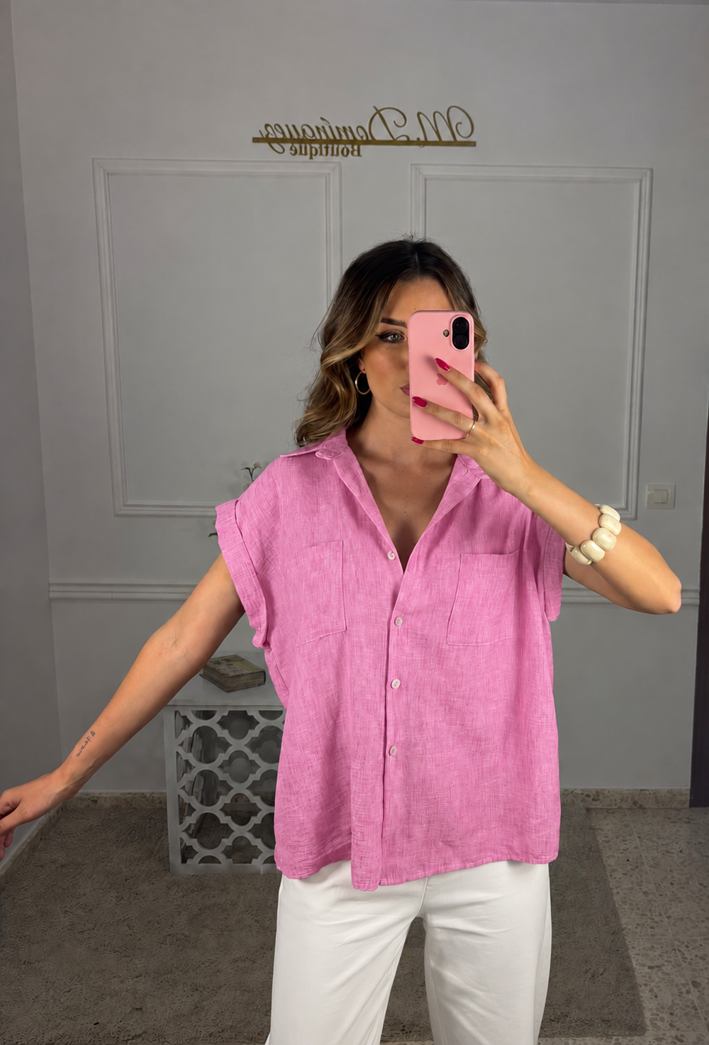 Camisa lino Turín