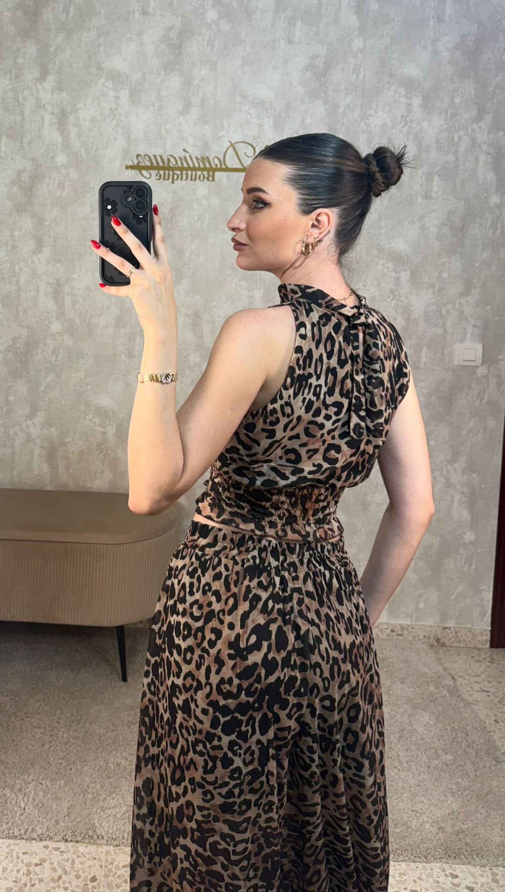 Conjunto Leopardo 2 piezas