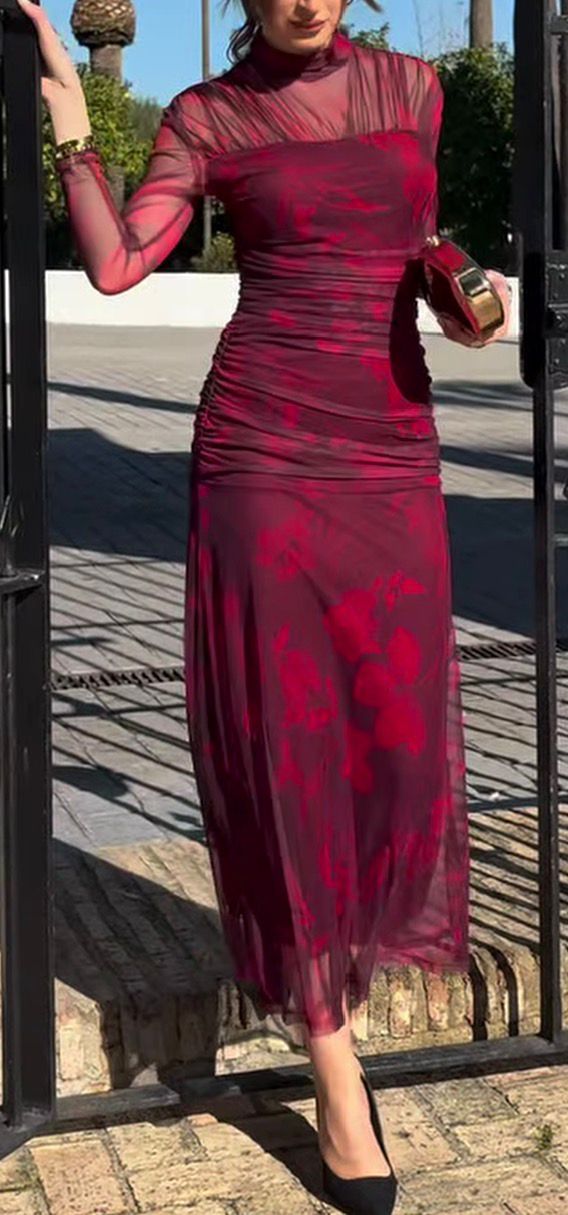 Vestido Grecia Cuello Perkin