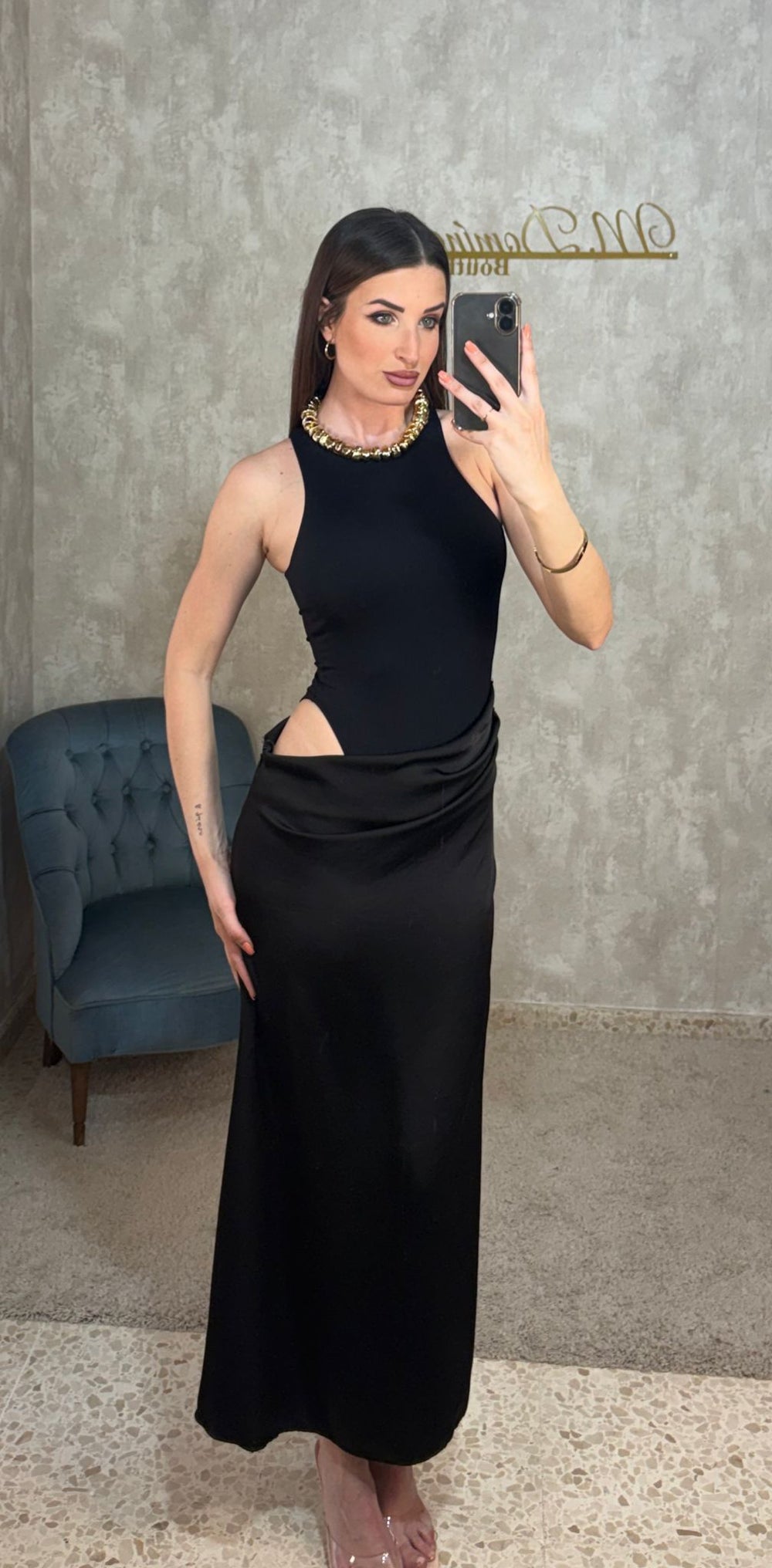 Vestido Sicilia negro