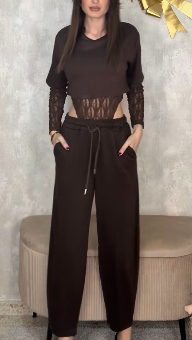 Conjunto Chándal Marrón