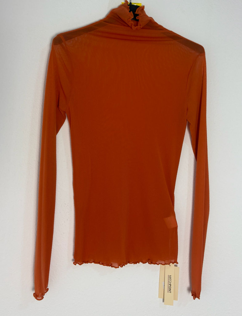 Top Transparente Naranja