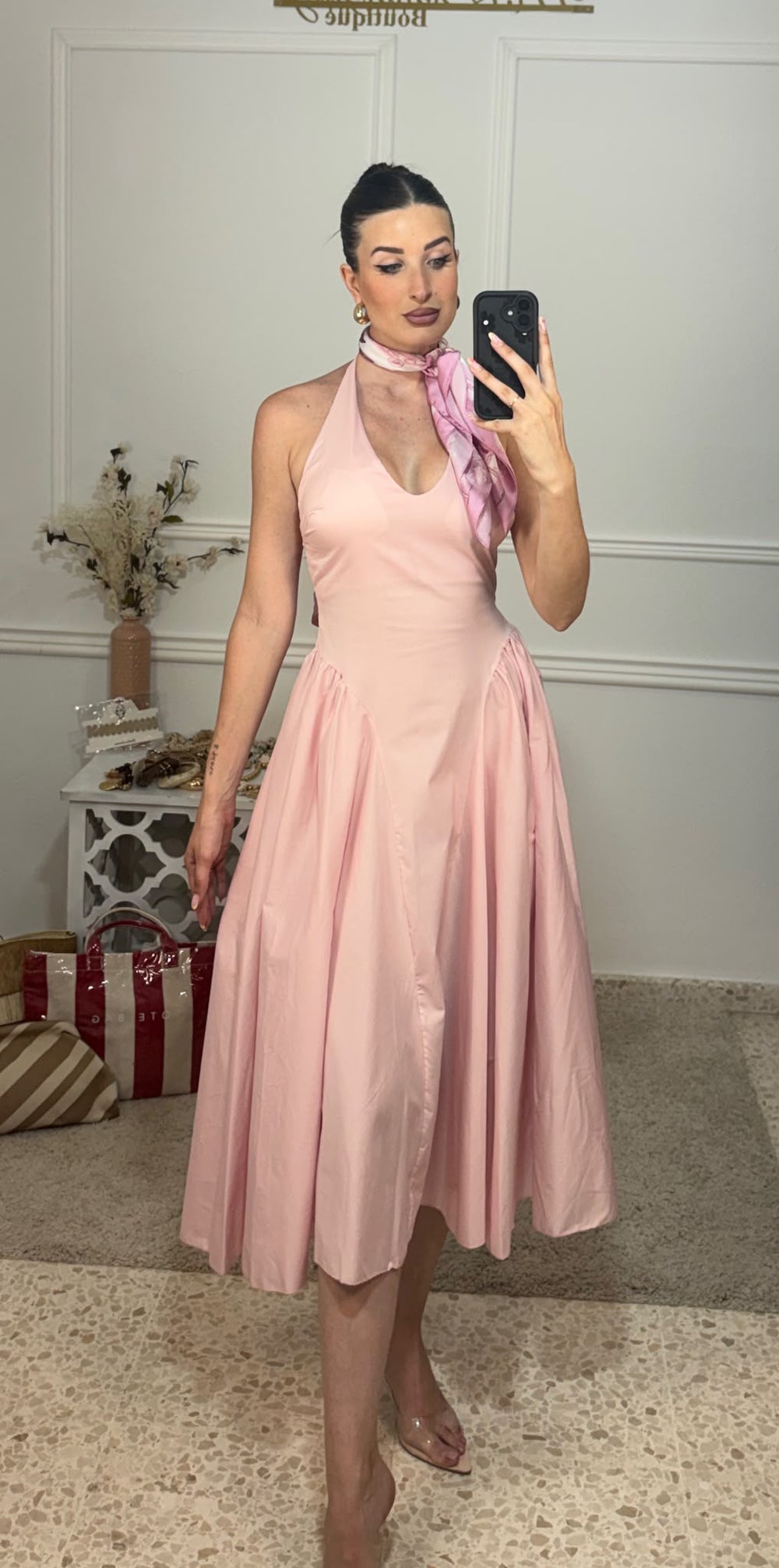 Vestido Pricess Rosa