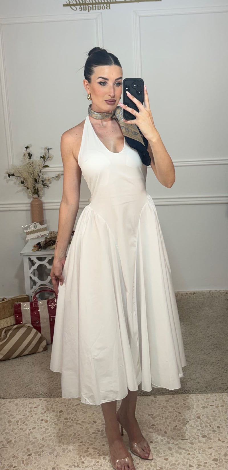 Vestido Pricess Blanco