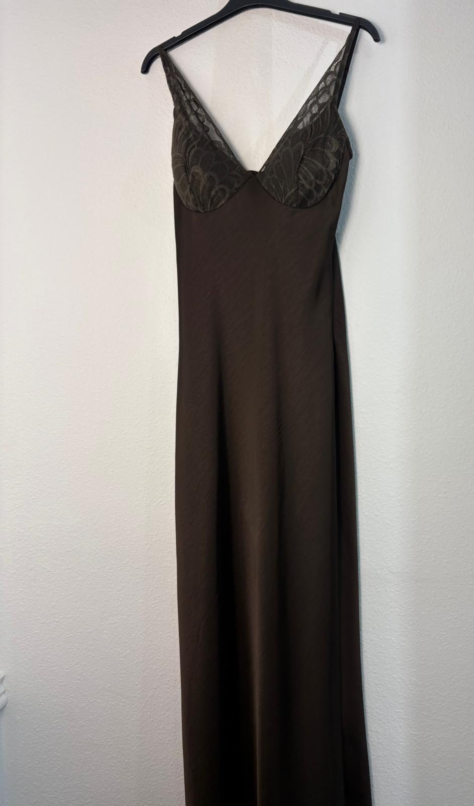 Vestido Lencero Marrón