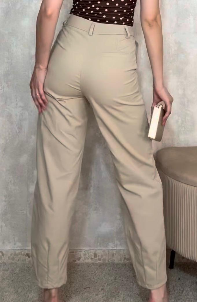 Pantalón Pinza Beig