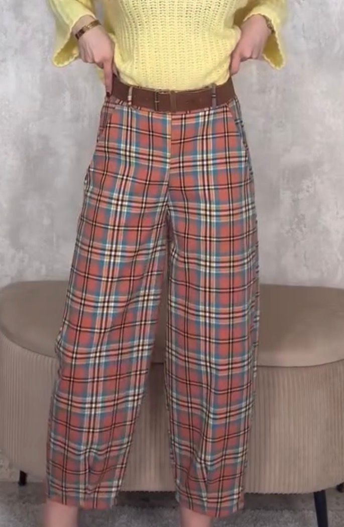 Pantalón "Niza" Cuadros